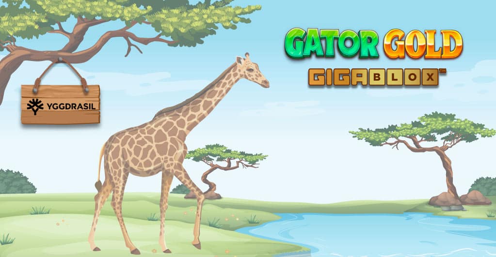 Yggdrasil startet neues Video Slot Gator Gold Gigablox